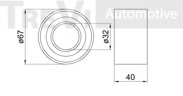 intinzator,curea transmisie - INA