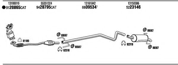 MTR steering gear 13311731 - MTR