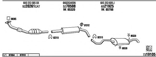 BOSCH Wiper Blade 10114838 - BOSCH