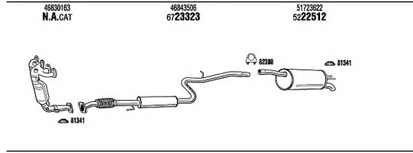 Teava de evacuare - BOSAL