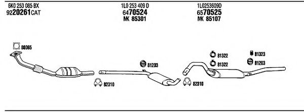 FEBI BILSTEIN Axle Nut, drive shaft 11562297 - FEBI BILSTEIN