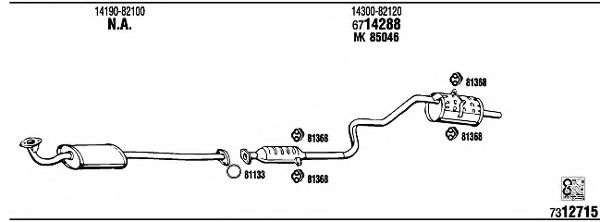 KAMOKA Sensor, coolant temperature 12863912 - KAMOKA