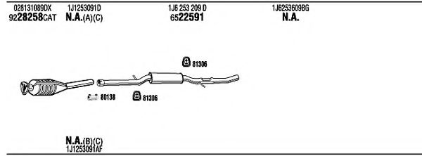 AIC Shock Absorber 10426868 - AIC