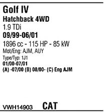 AIC Shock Absorber 10426868 - AIC