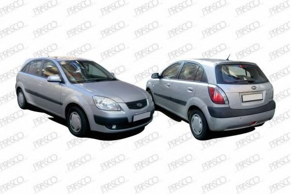 PRASCO Ventilation Grilles, bumper 13087734 - PRASCO