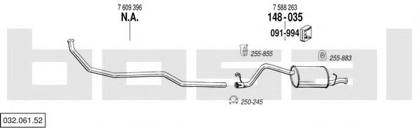 Placute de frana - BREMBO