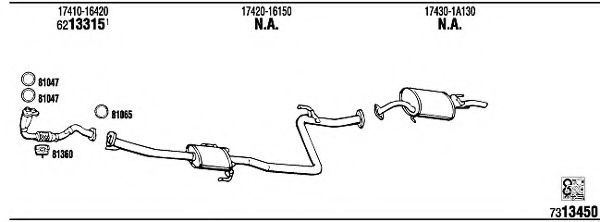 FEBI BILSTEIN Brake Pad Set, disc brake 11570826 - FEBI BILSTEIN