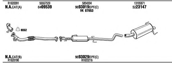 NRF Radiator, engine cooling 11601411 - NRF