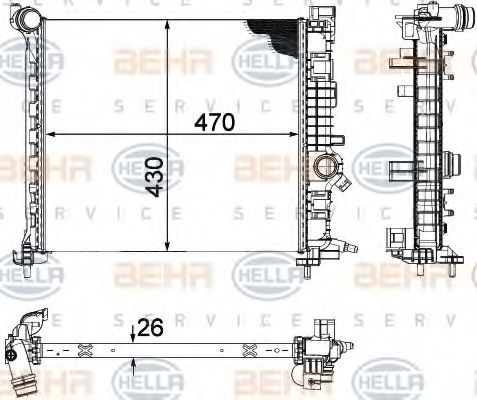 HC-CARGO Alternator 13086878 - HC-Cargo