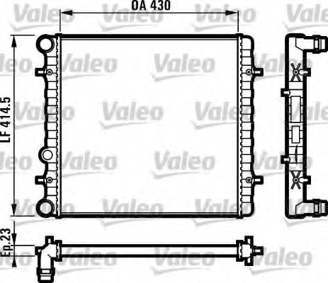 NRF Fan, engine cooling 12203522 - NRF