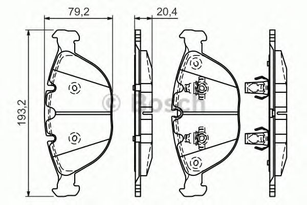 Garnitura termostat - DT SPARE PARTS