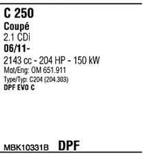 Piesă de schimb OE - MERCEDES-BENZ