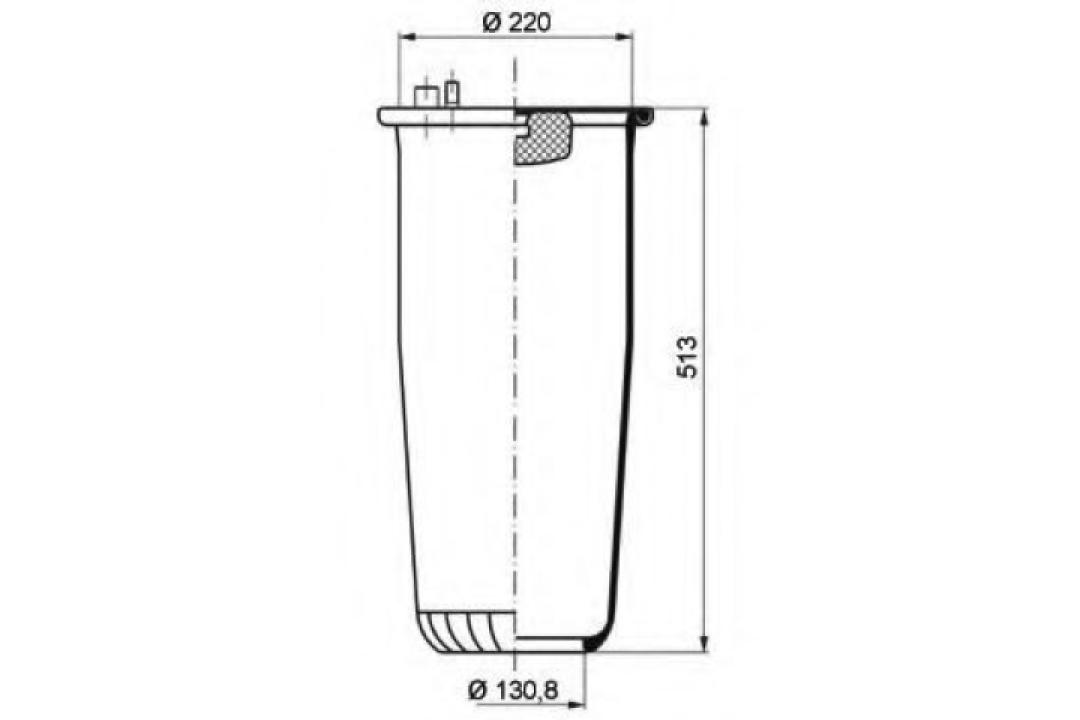 Burduf, suspensie pneumatica