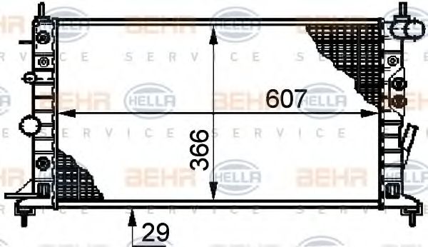 SKF Brake Pad Set, disc brake 12558358 - SKF