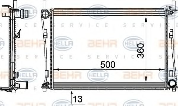 Furtun de admisie turbocompresor - GATES