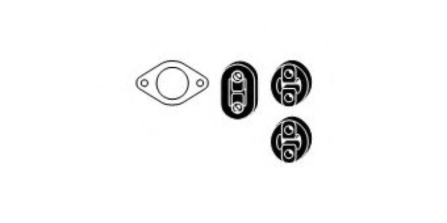 Set montare, sistem de esapament