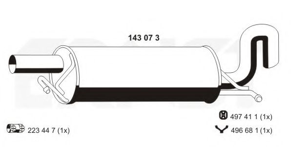 FEBI BILSTEIN Mounting, stabiliser bar 12073929 - FEBI BILSTEIN