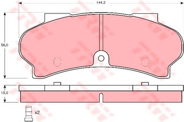 Grilă de protecție a condensatorului A/C - VAG