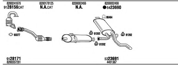 BOSCH Brake Pad Set, disc brake 11716578 - BOSCH