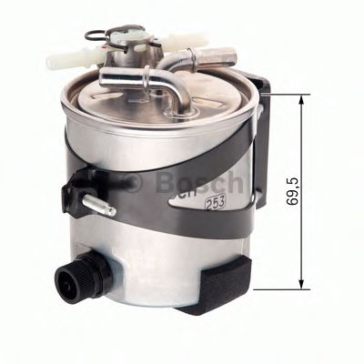 filtru combustibil - BOSCH