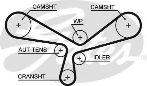 Curea de distributie - GATES