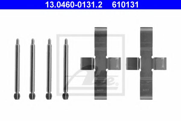 Set accesorii, placute frana - ATE
