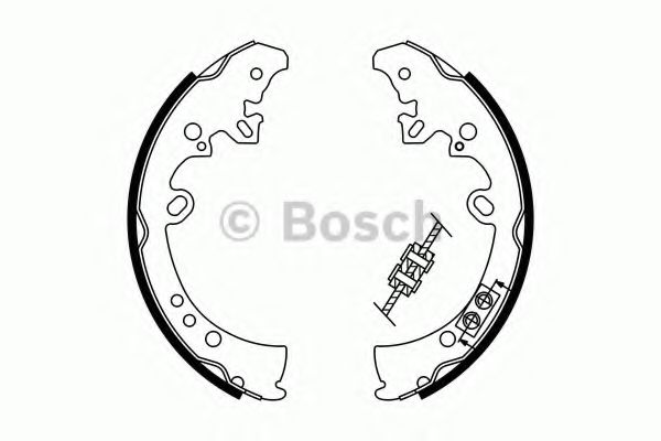 Set saboti frana - BOSCH