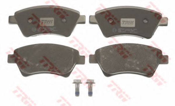 set placute frana,frana disc - TRW