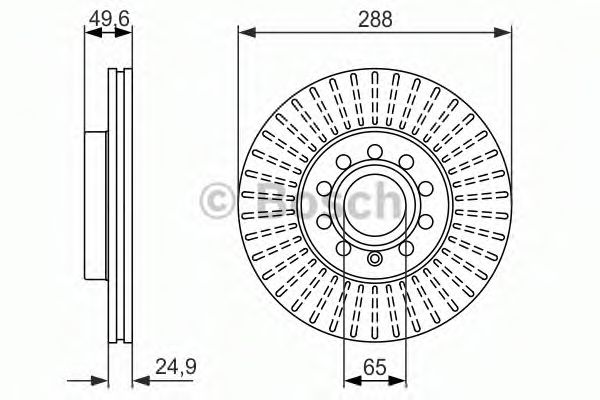 Disc frana - BOSCH