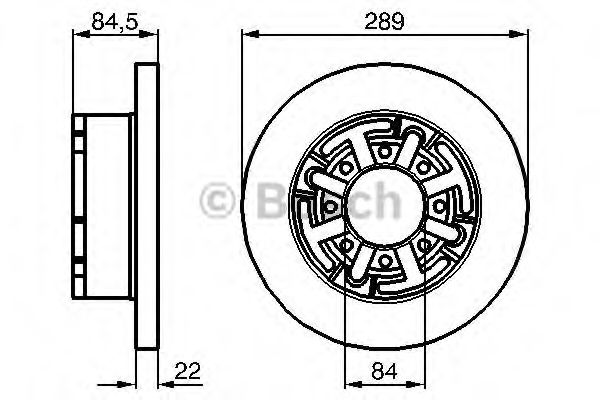 Disc frana - BOSCH