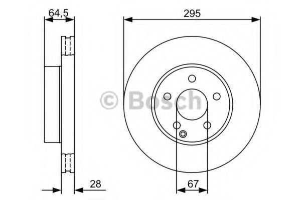 Disc frana - BOSCH