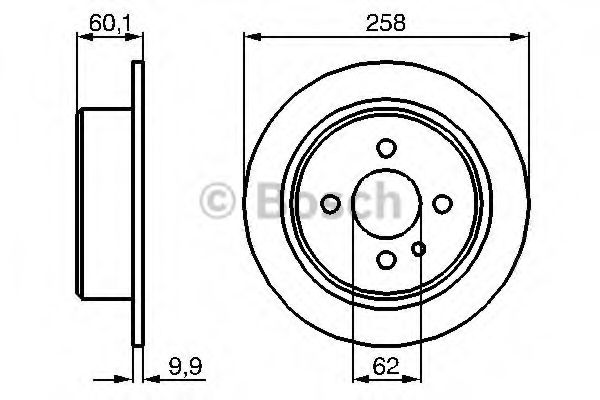 Disc frana - BOSCH