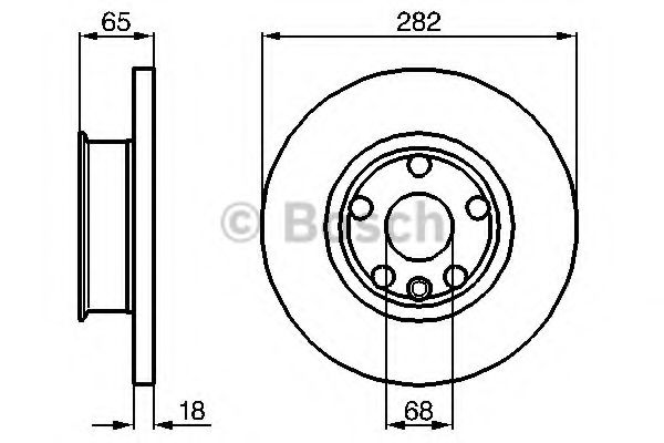 Disc frana - BOSCH