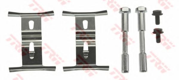 Set accesorii, placute frana - TRW