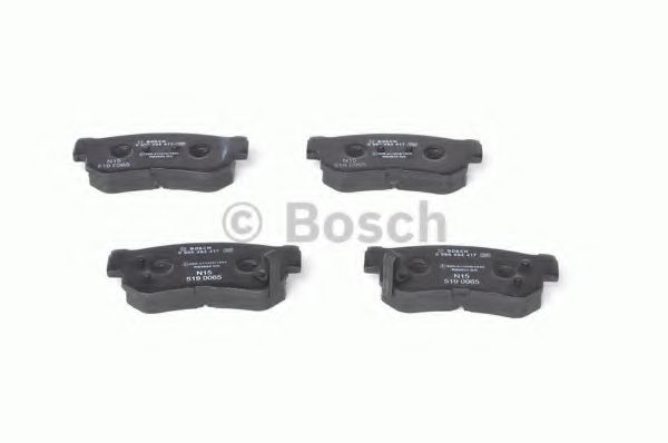 set placute frana,frana disc - BOSCH
