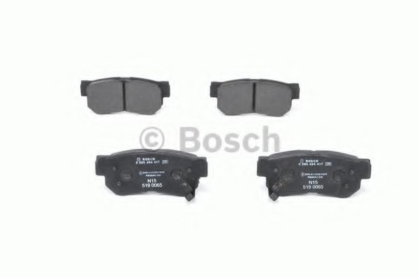 set placute frana,frana disc - BOSCH
