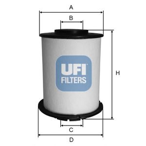 filtru combustibil - UFI