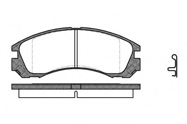 set placute frana,frana disc - ROADHOUSE