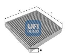 Filtru, aer habitaclu - UFI