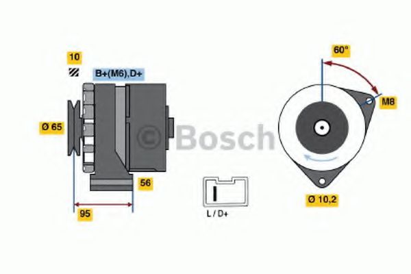 Generator / Alternator - BOSCH