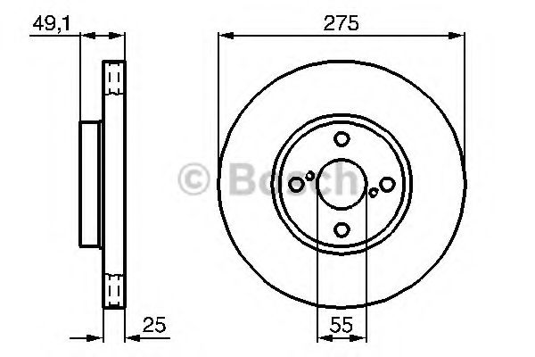Disc frana - BOSCH