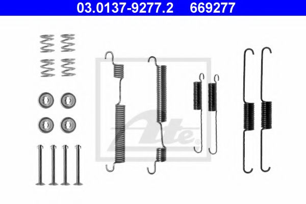 Set accesorii, sabot de frana - ATE
