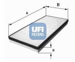 Filtru, aer habitaclu - UFI
