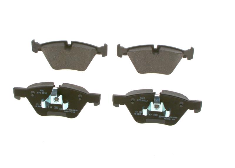 set placute frana,frana disc - BOSCH