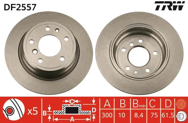 Disc frana - TRW
