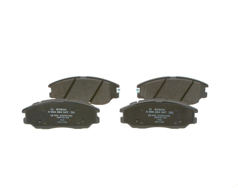set placute frana,frana disc - BOSCH