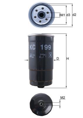 filtru combustibil - KNECHT