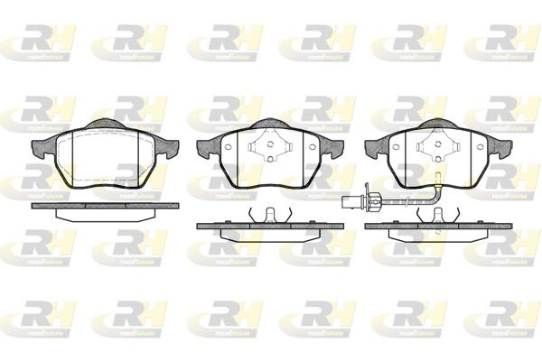 set placute frana,frana disc - ROADHOUSE