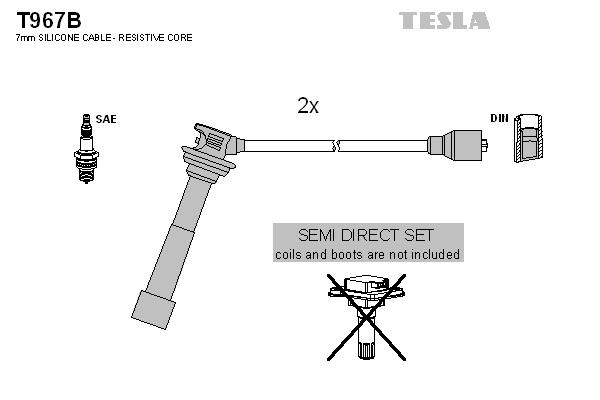 Set cablaj aprinder - TESLA