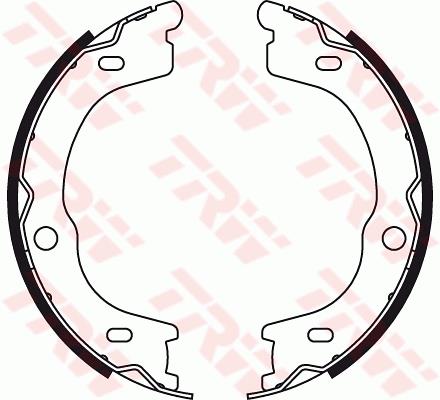 Set saboti frana, frana de mana - TRW